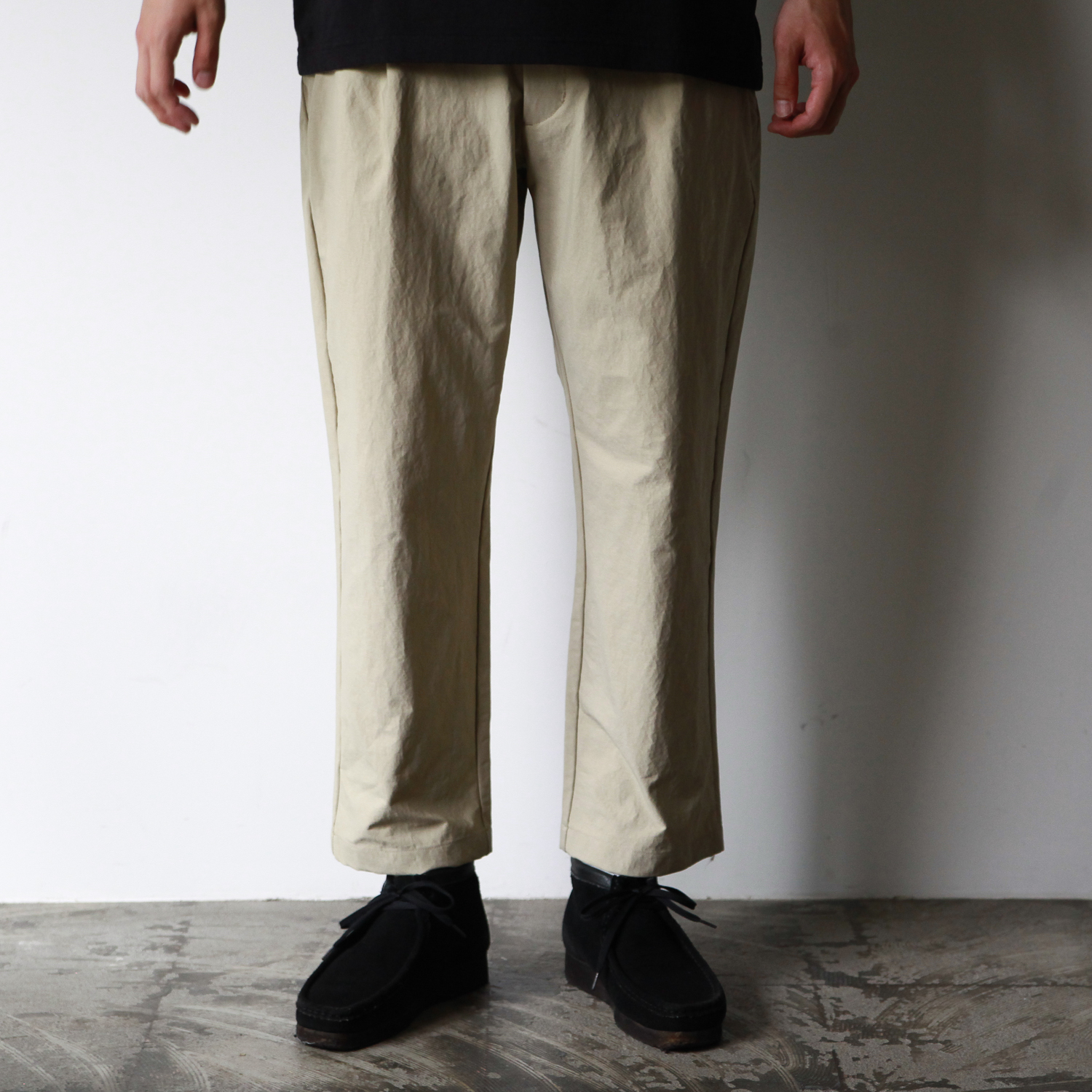 GOLDWIN One Tuck Tapered StretchTrousers