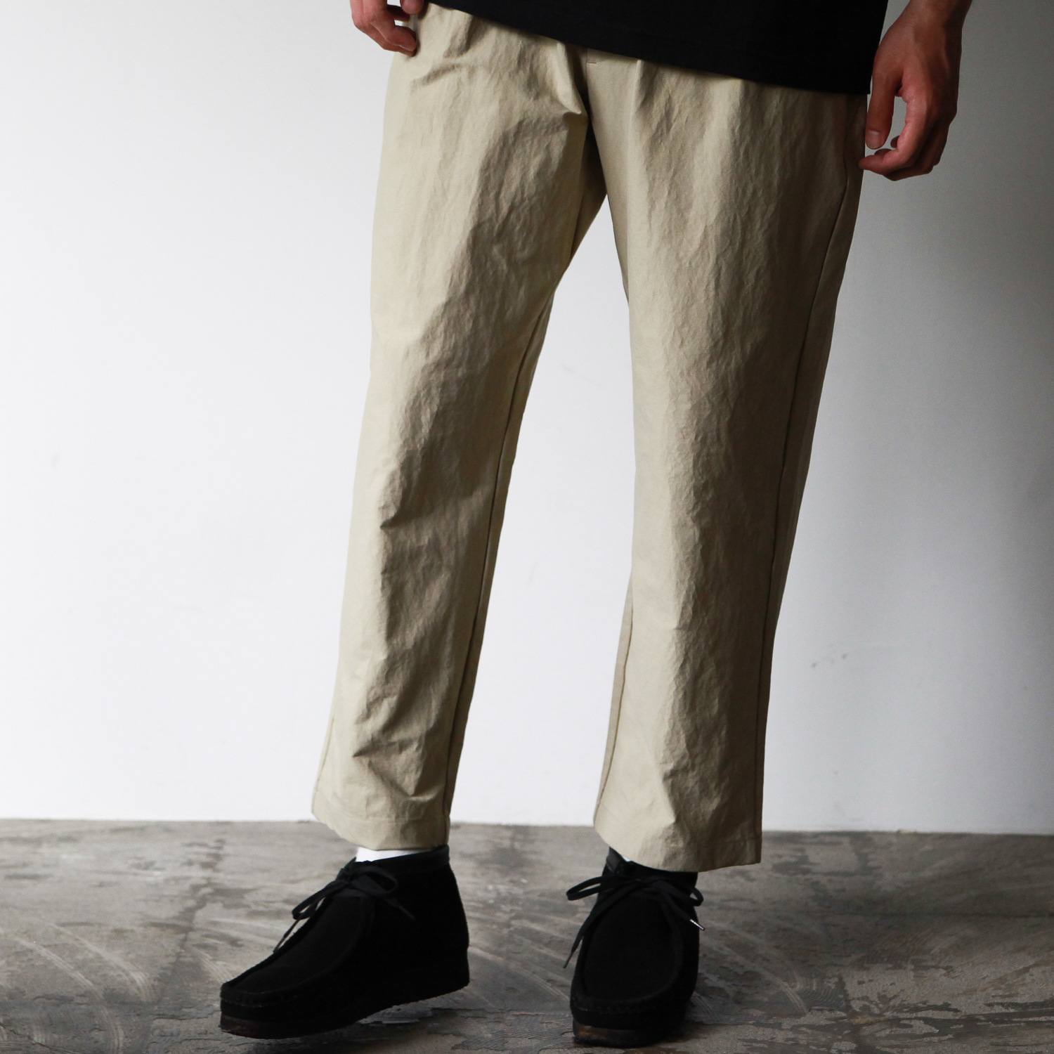 GOLDWIN One Tuck Tapered StretchTrousers