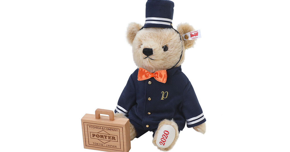 ポイントキャンペーン中 完売 PORTER×Steiff Teddy bear ティディベア