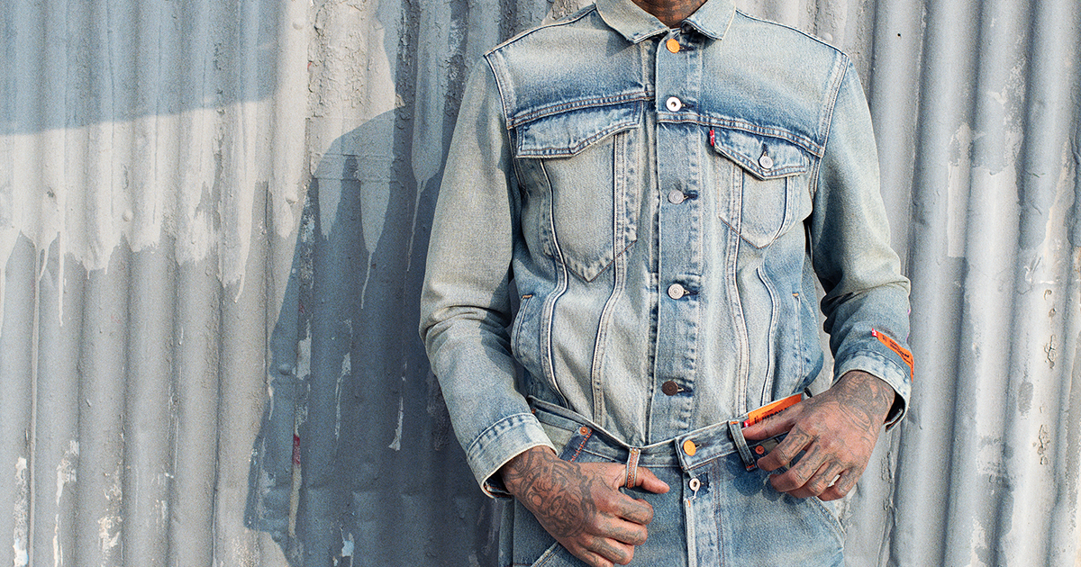 値*)様 【HERON PRESTON × Levi's】W34 Levi's×ヘロン・プレストン、「間違いを称える」デザインに