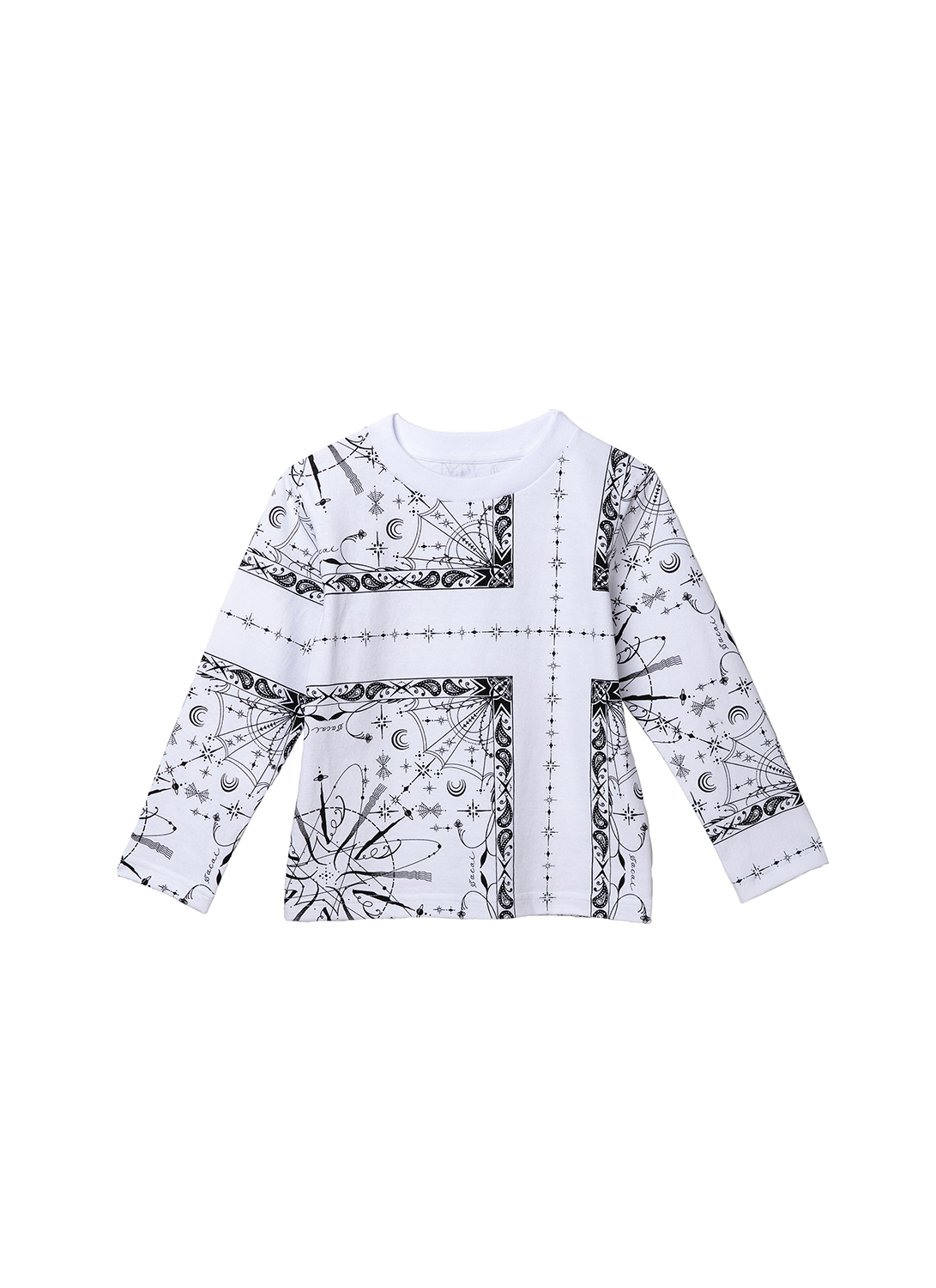 sacai dr.woo コラボ ロングtシャツ-