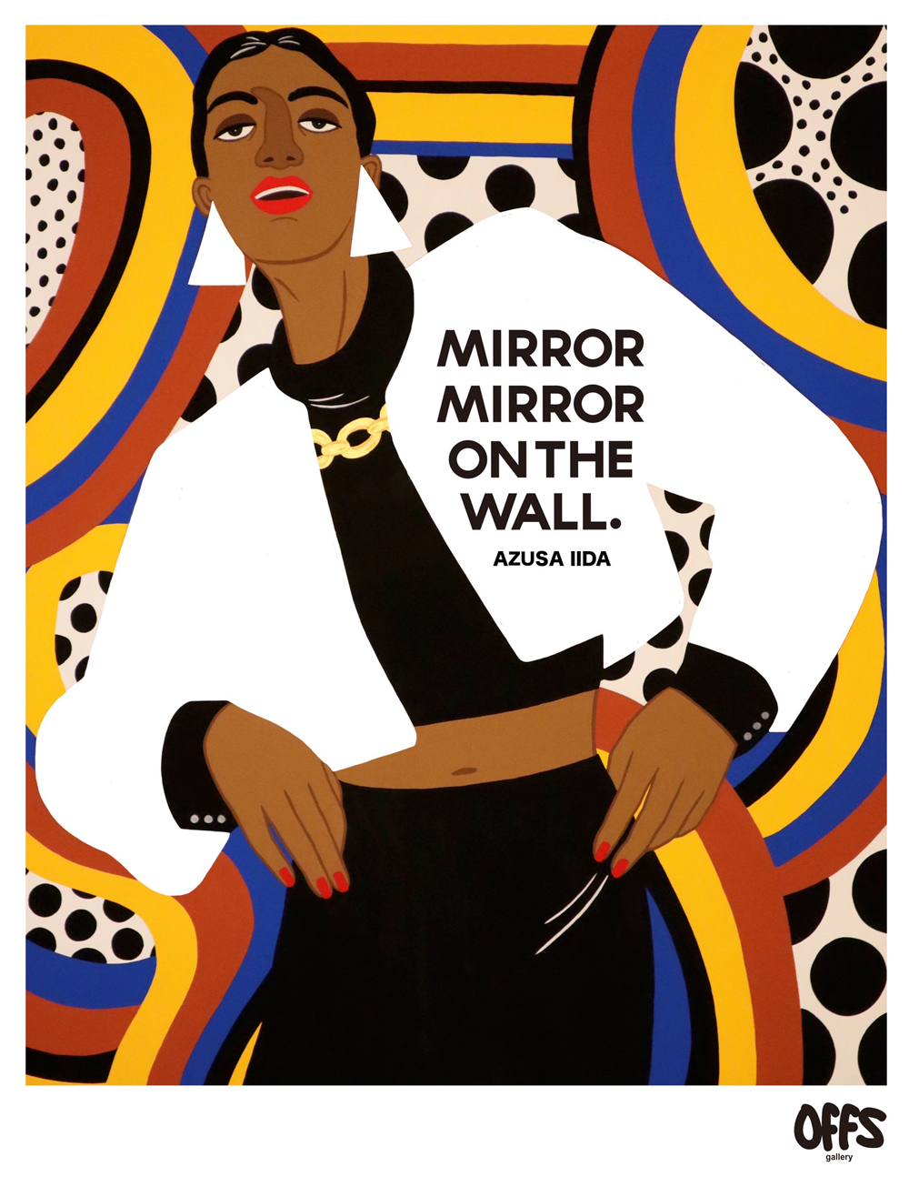 Azusa Iidaの個展 Mirror Mirror On The Wall がoffs Galleryで開催