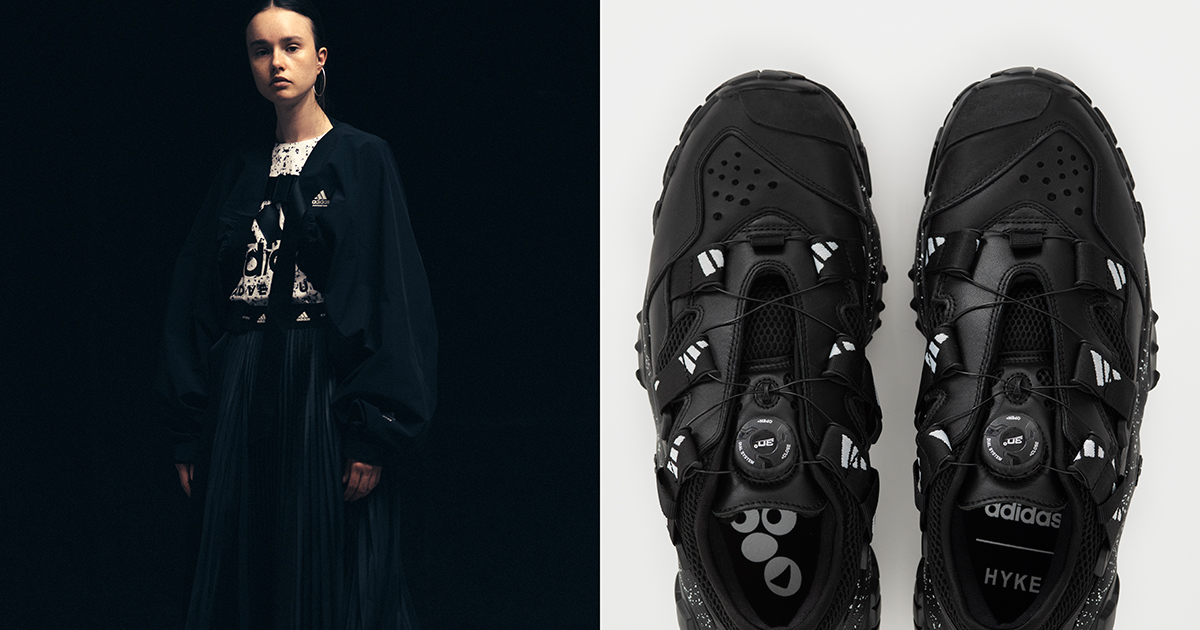 adidas by HYKEの2020年秋冬コレクションが11月25日に日本先行発売