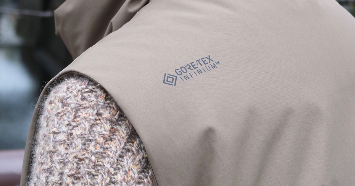 GORE-TEX INFINIUM™を採用。DAIWA PIER39 for 1LDKのダウンベスト