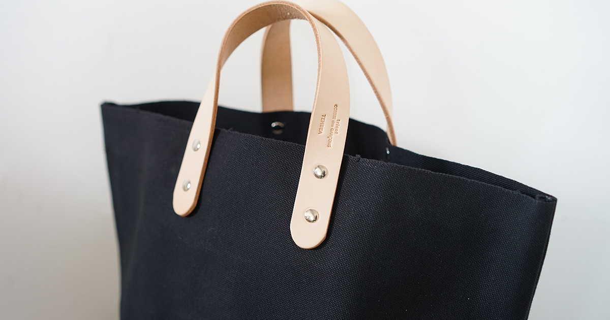 COMME des GARÇONS トリココムデギャルソン×テンベア白×黒 COMME des GARÇONS トリココムデギャルソン×テンベア白×黒