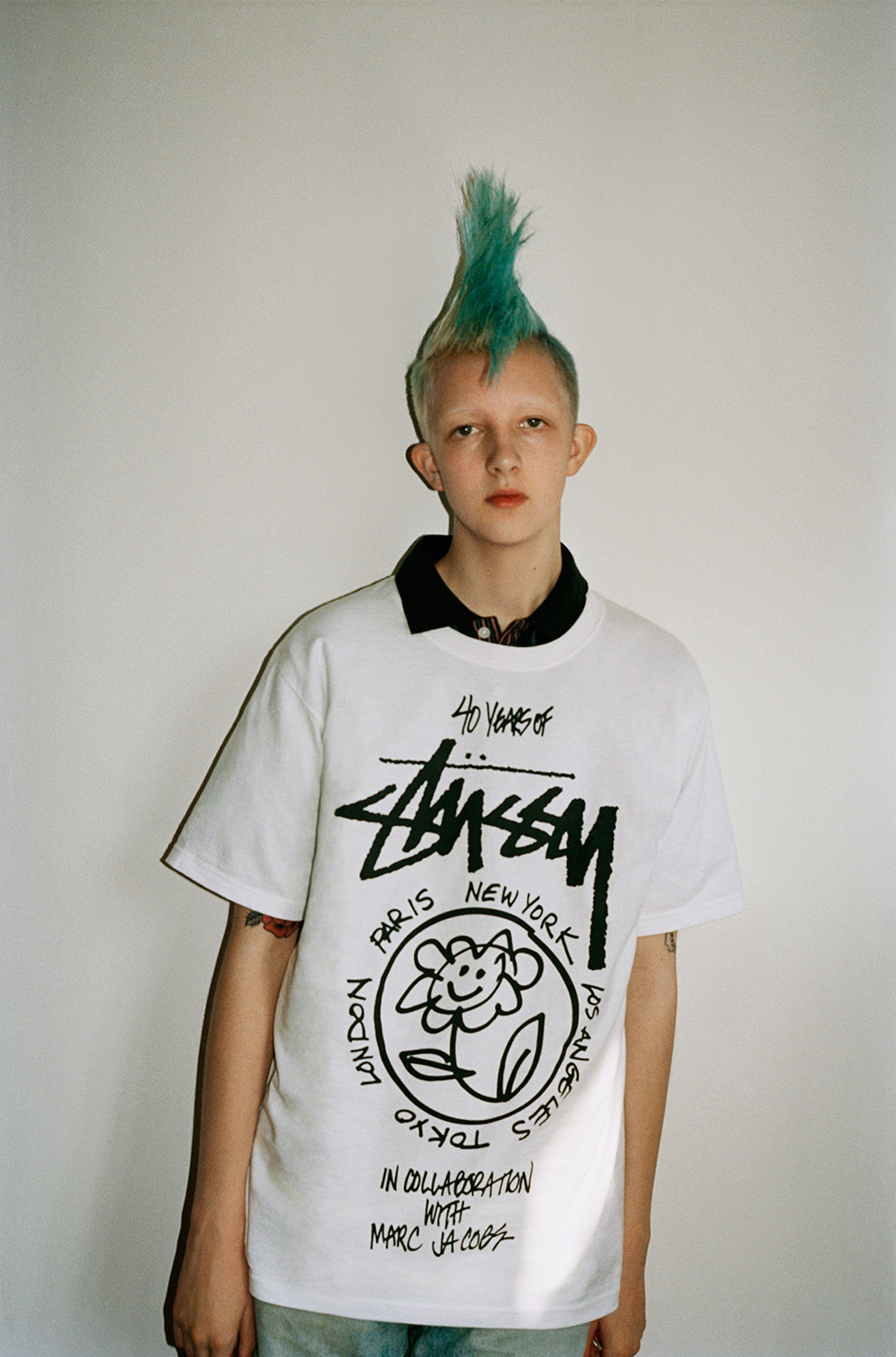 即発送 STUSSY Soloist. 宮下貴裕 WORLD TOUR TEE-