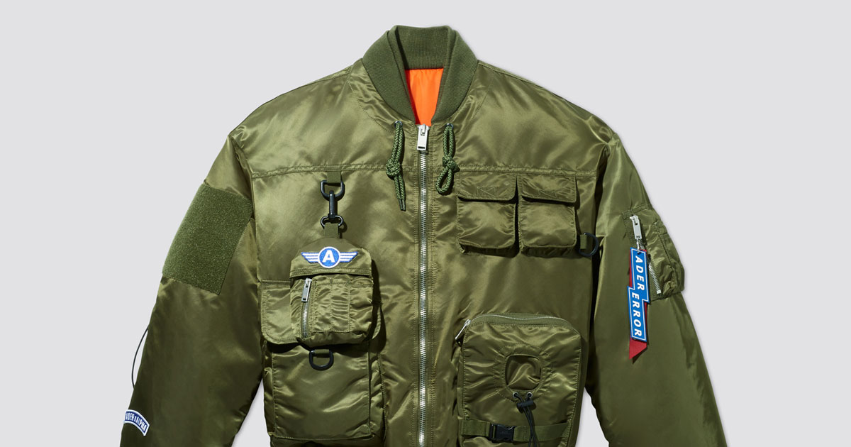 ALPHA INDUSTRIES × ADER ERRORのコラボレーションアイテム