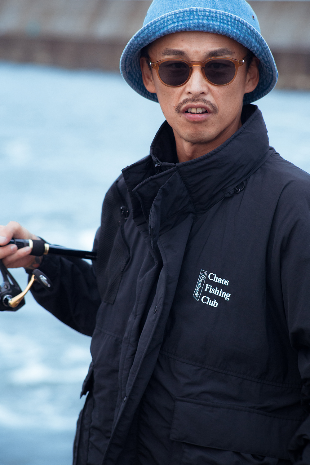 RADIALLRadiallラディアルxChaos Fishing Club ブラック XL