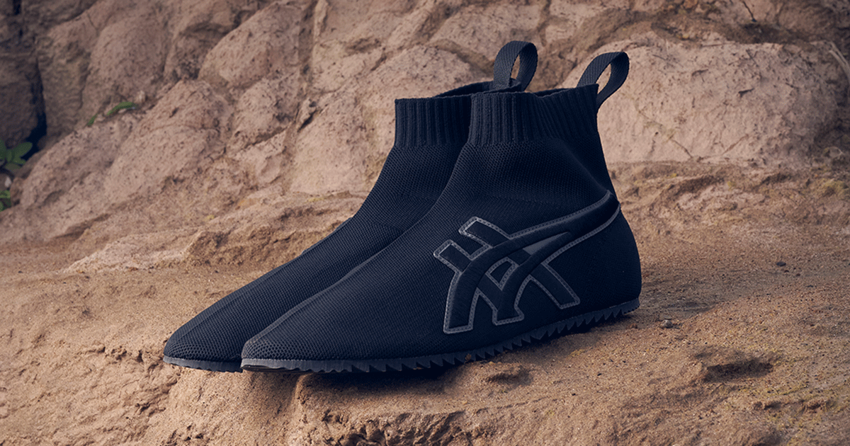 Onitsuka Tiger ブラック ハイカットシューズ 太極拳シューズにインスパイアされたOnitsuka Tigerの新作シューズ