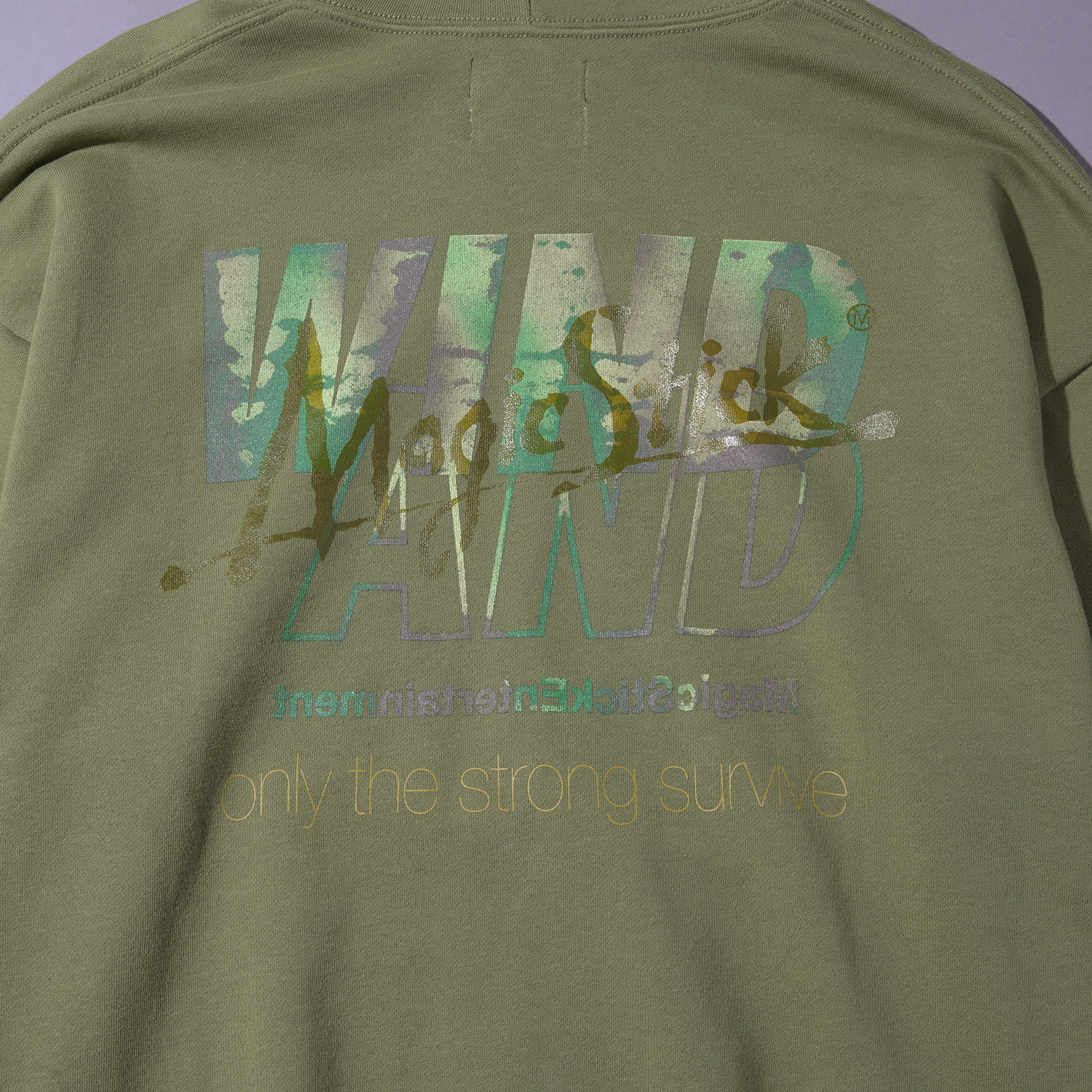 WIND AND SEA MAGIC STICK Tシャツ グレー コラボ S
