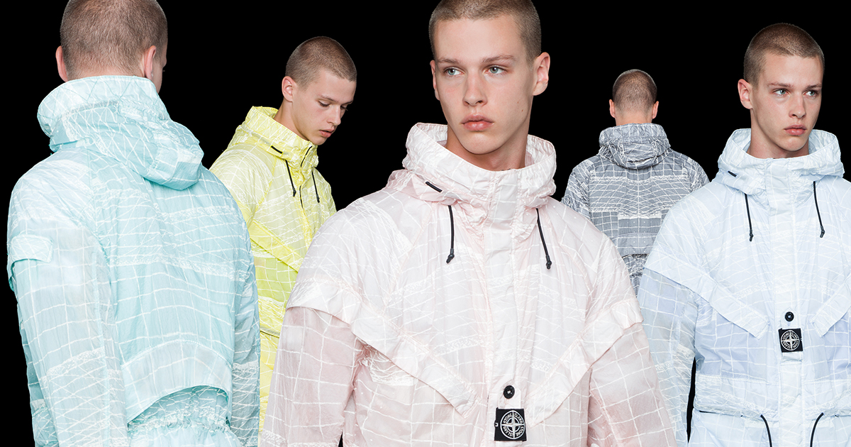 STONE  リキッドリフレクティブジャケット STONE ISLAND(ストーンアイランド) / liquid silk jacket
