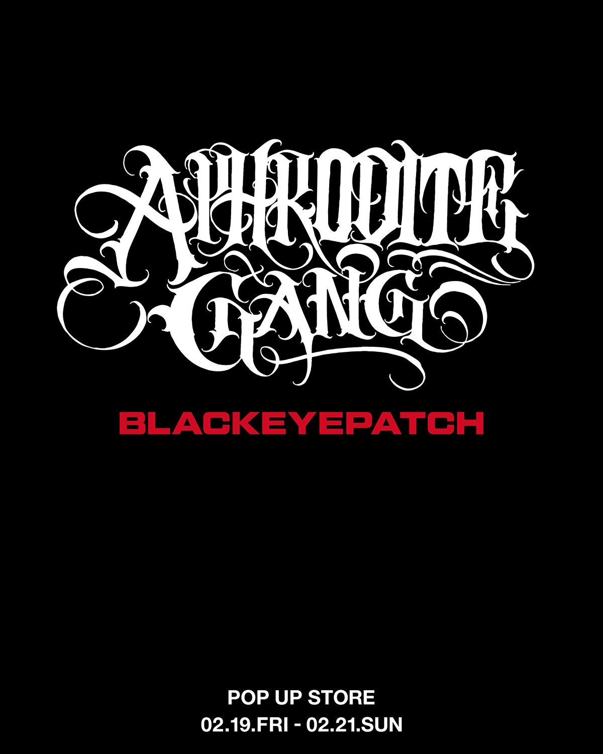 black eye patch 舐達磨 舐達麻 aphrodite gang - その他