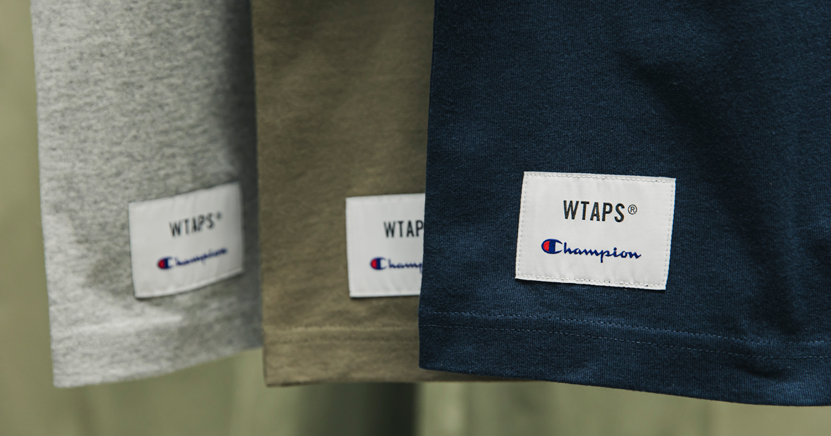 ChampionとWTAPSによる初のコラボレーションアイテムが2月20日に発売