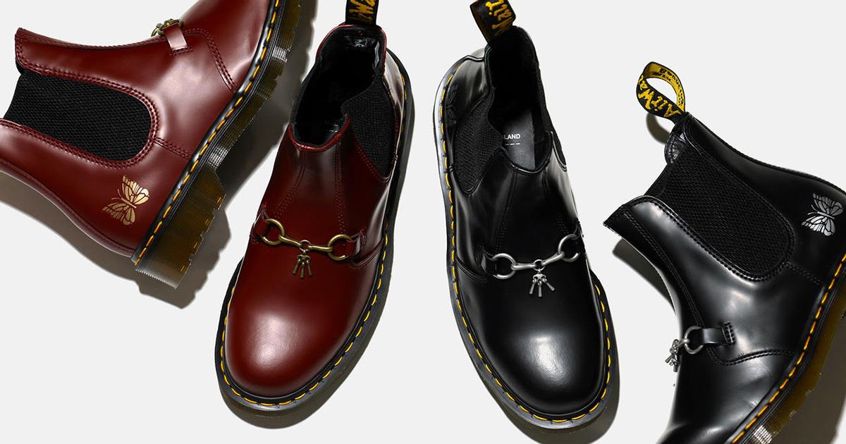 特価高評価 【二十代様 x Dr.Martens 8ホールブーツ 専用】Needles