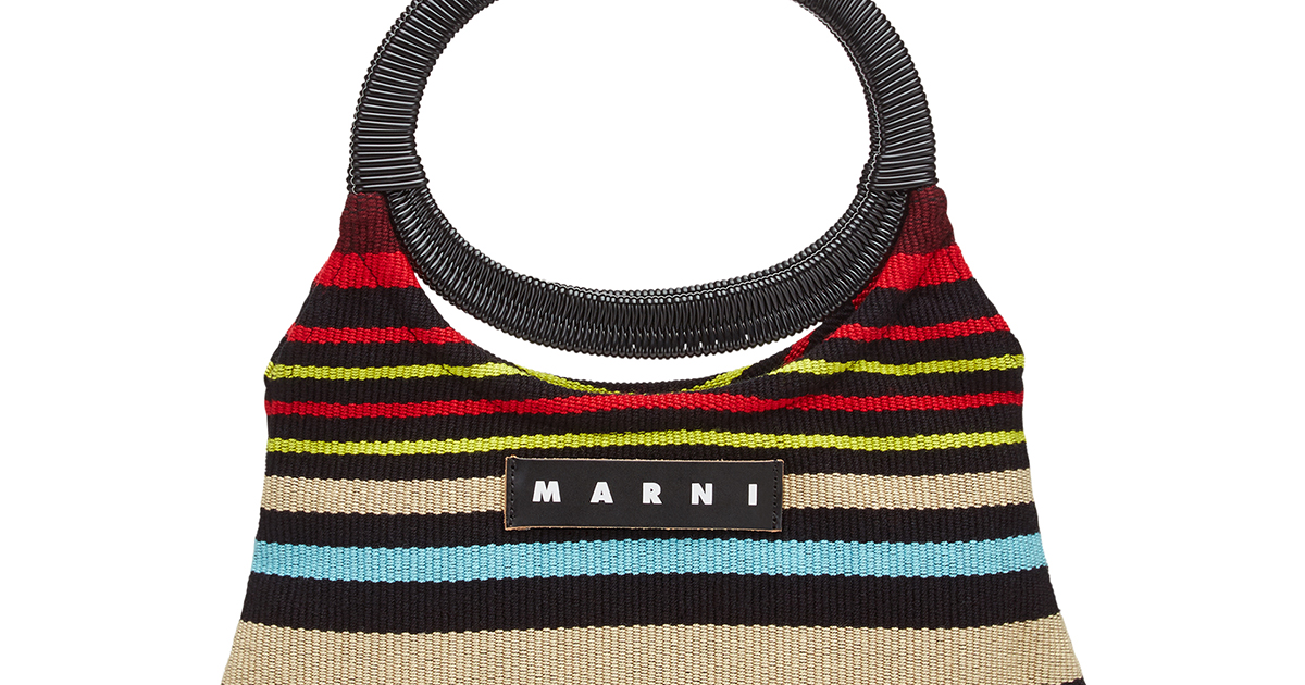 新作のボートバッグが日本初上陸。MARNI MARKETが博多阪急で開催