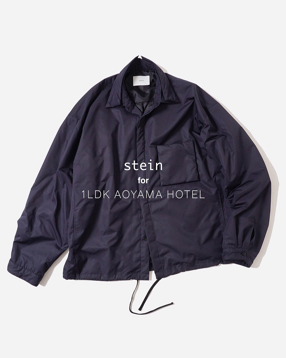 stein for 1LDK AOYAMA HOTELのオーバーサイズなシャツジャケット