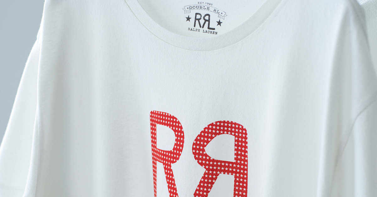 Double RL for Ron Hermanの新作は”RRL”のロゴTシャツ