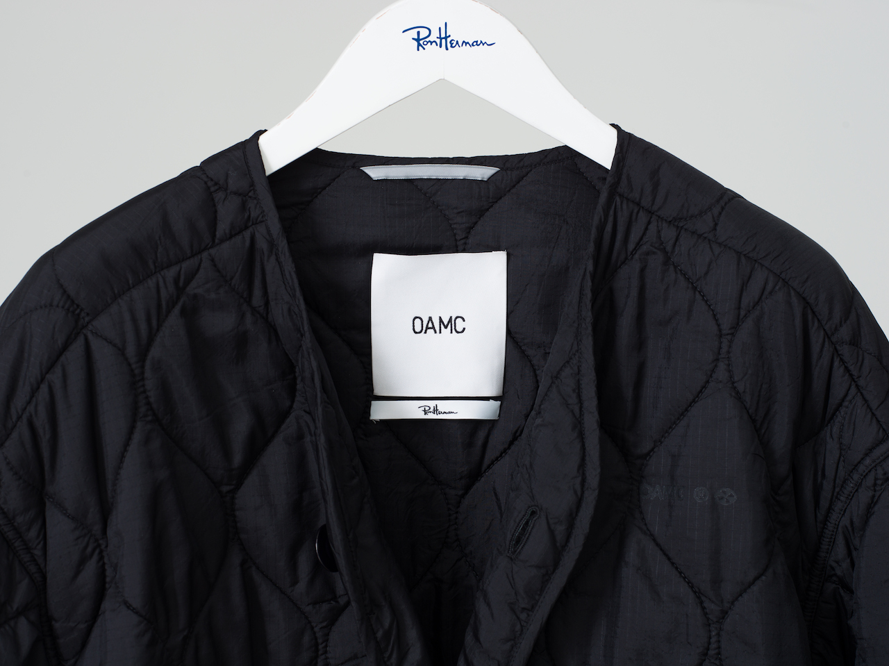 Ron Herman/OAMC】Combat Liner Velvet Jacket-2色展開 - アウター