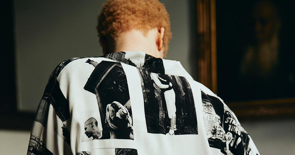 F-LAGSTUF-F GAVIN WATSON PHOTO JACKET 黒 スキンズカルチャーを記録し続けるイギリスの写真家・Gavin