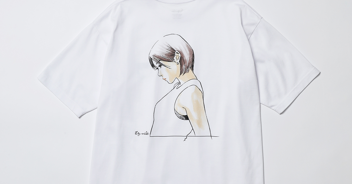 江口寿史 × BEAUTY&YOUTH UNITED ARROWSの”彼女”Tシャツ