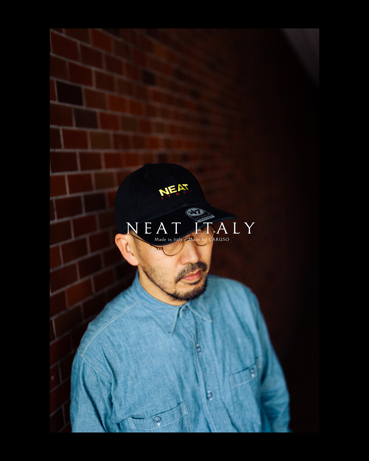 NEAT ITALY CAP ブラック