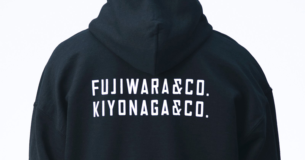 KIYONAGA&CO.と藤原ヒロシによる協業プロジェクト・FUJIWARA&CO.の