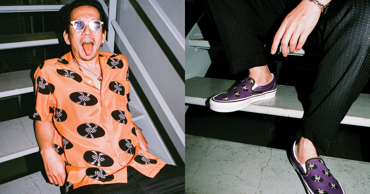 VANS VAULT × WACKO MARIAの新作はレコード柄のハワイアンシャツ