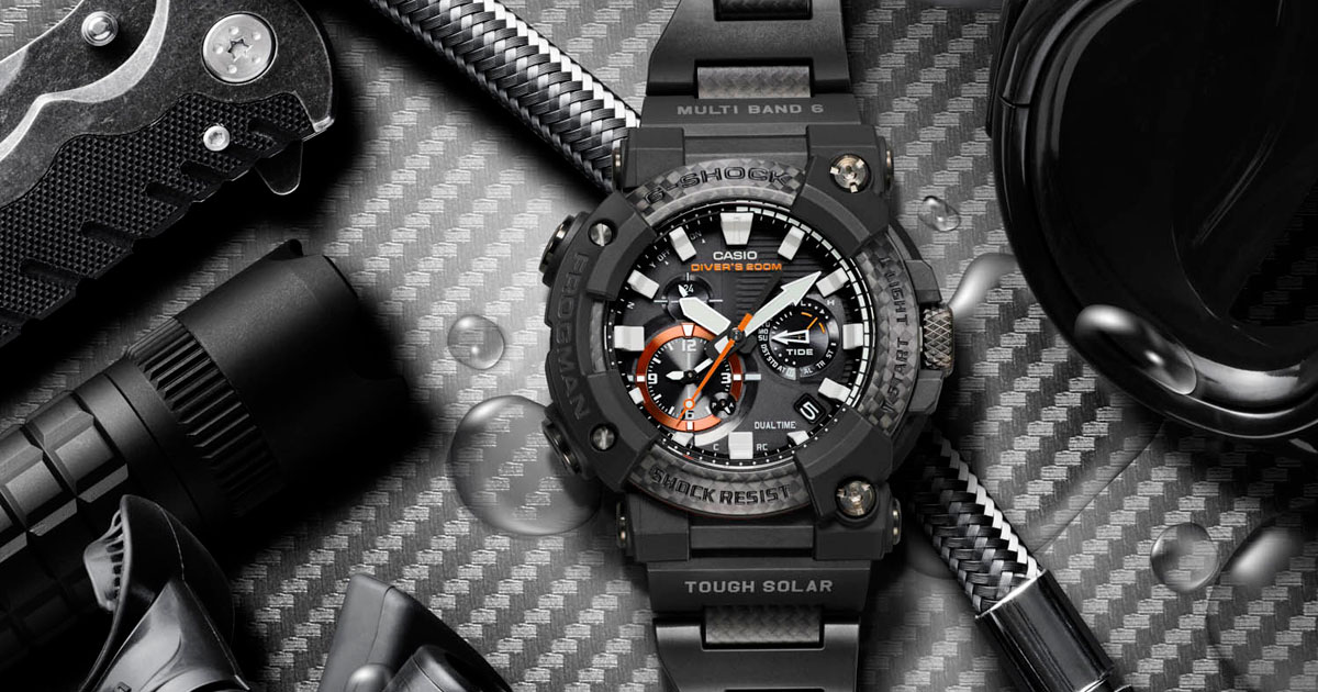 コンポジットバンドを採用したG-SHOCKの『GWF-A1000』