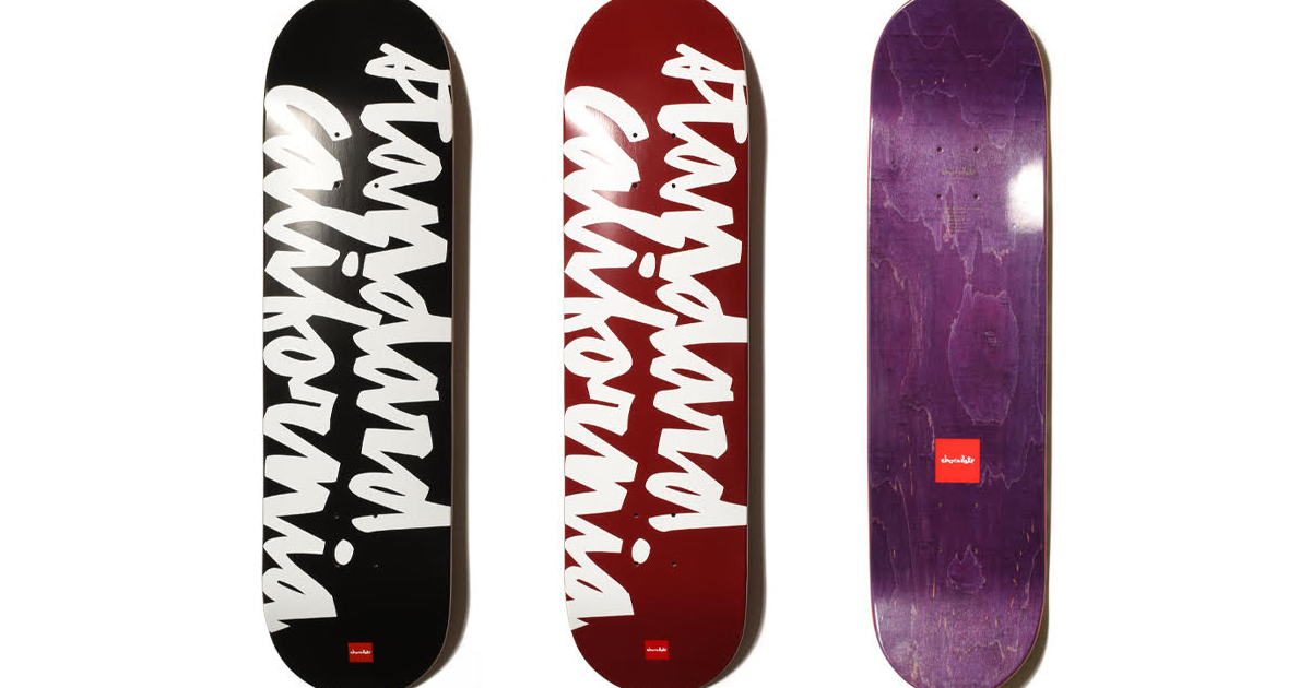 Standard California × Chocolate Skateboardsが発売開始