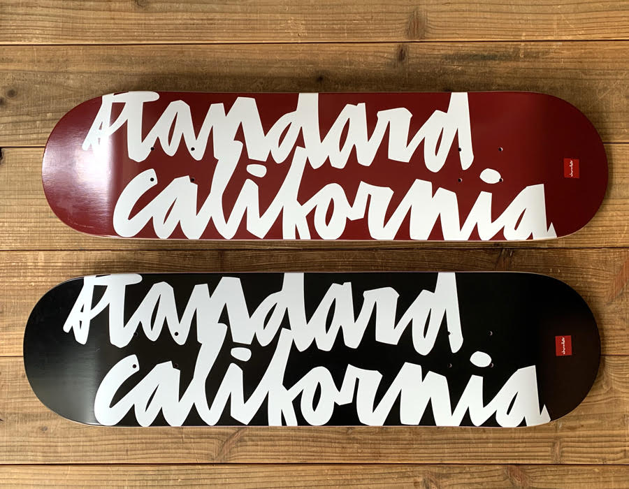 Standard California × Chocolate Skateboardsが発売開始