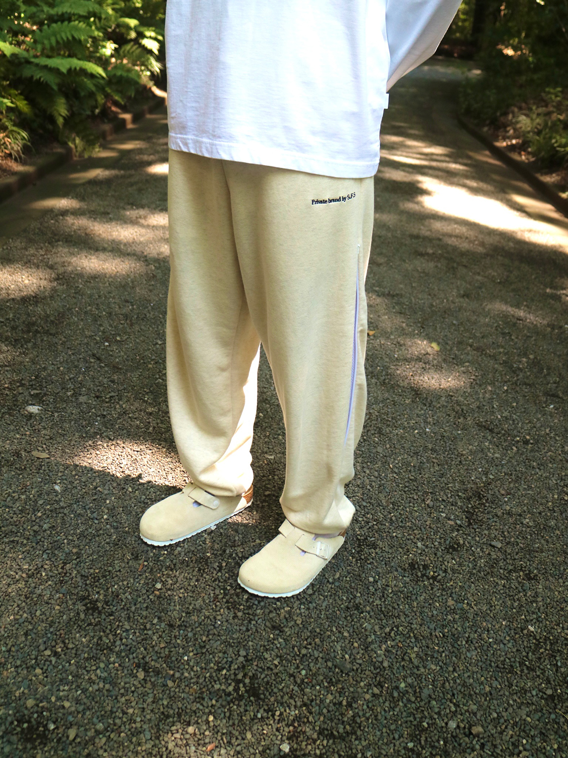 Private brand by S.F.S Sweat Pants 白 global-meals.com