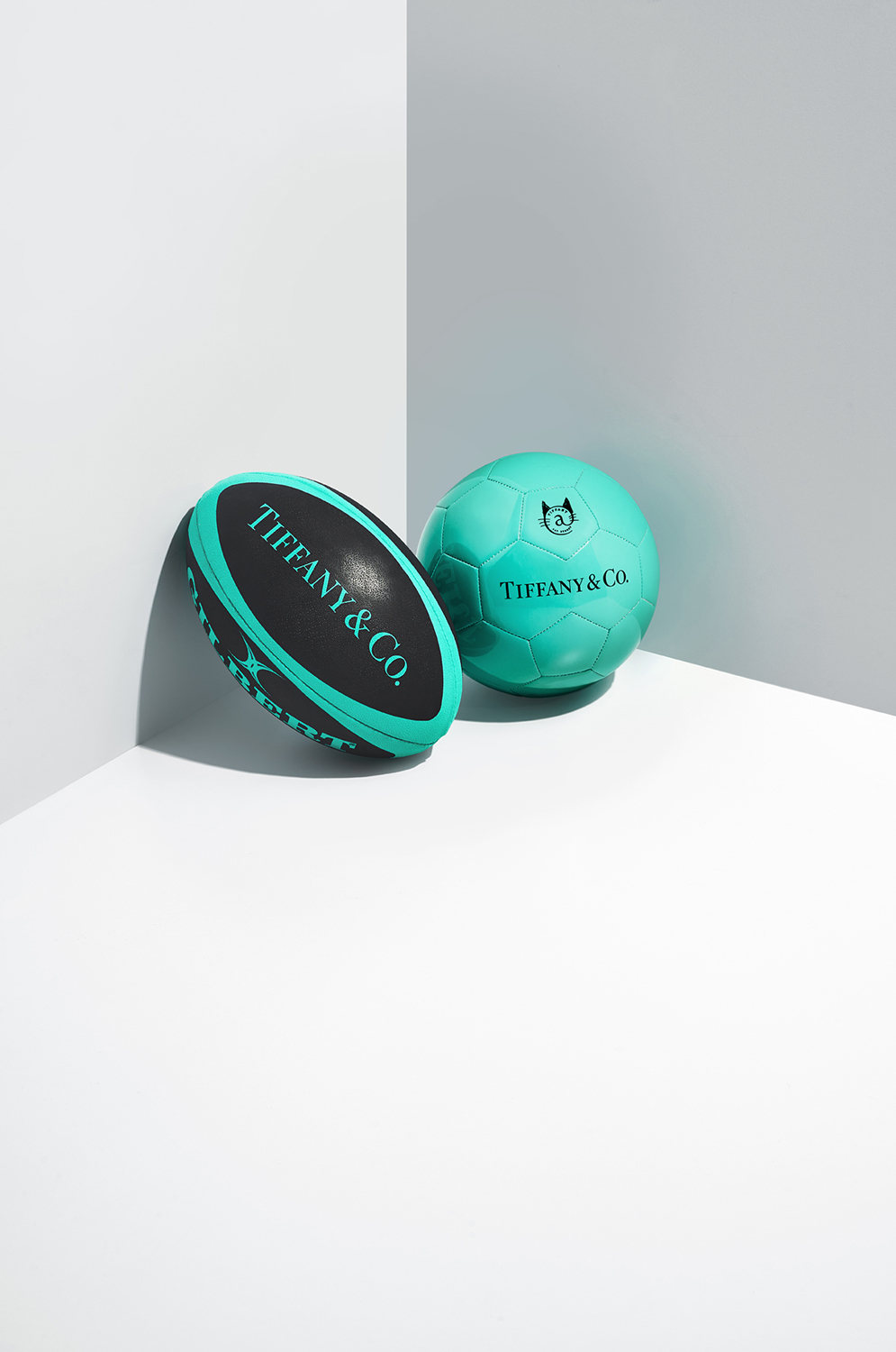 Tiffany & Co.からスケートボード、サッカーボール、ラグビーボール等 