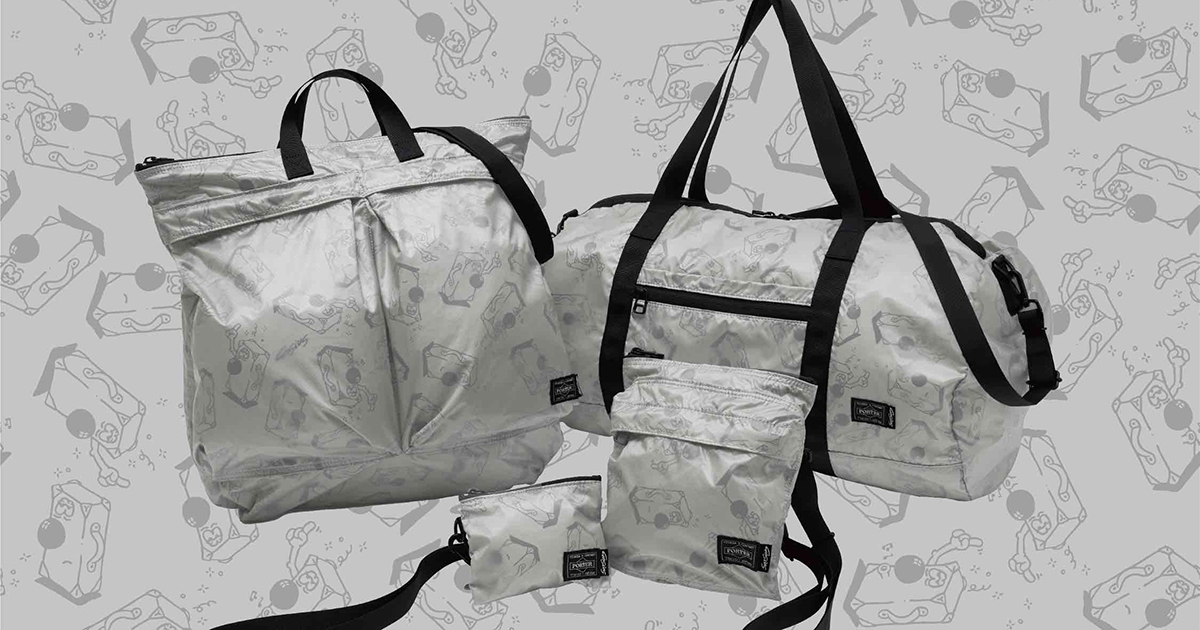 PORTERとGasiusのコラボレーションアイテムが7月3日に発売