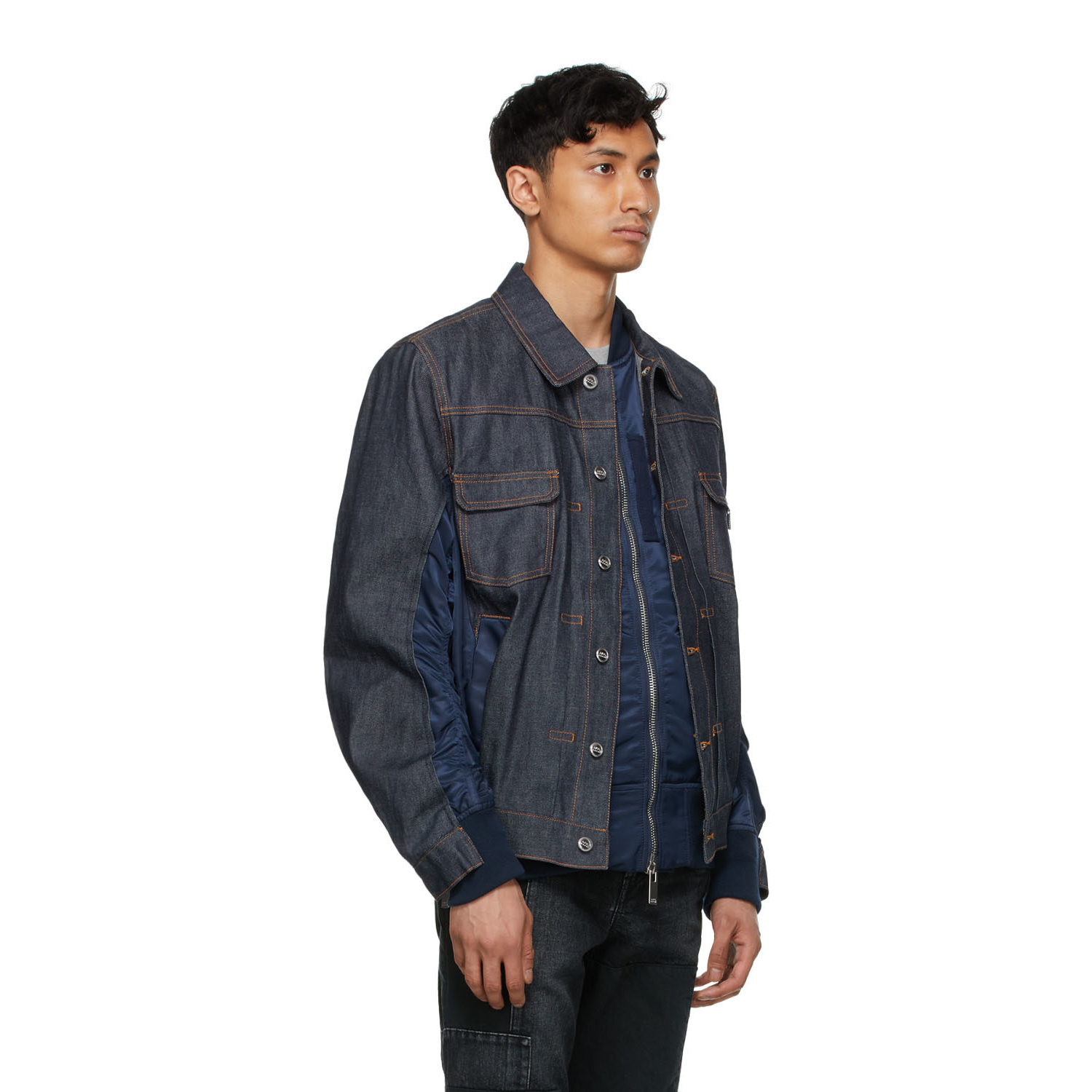 sacai a.p.c. 21ss コラボ デニム セットアップ-