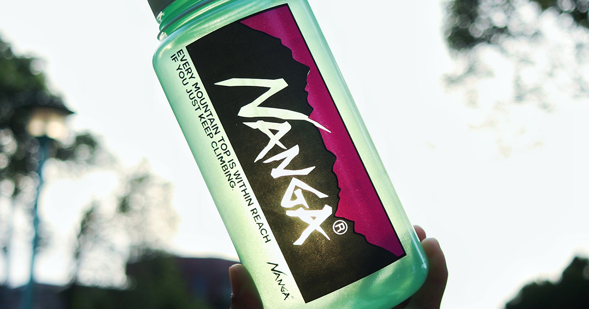 NANGAとnalgeneのコラボレーションボトル