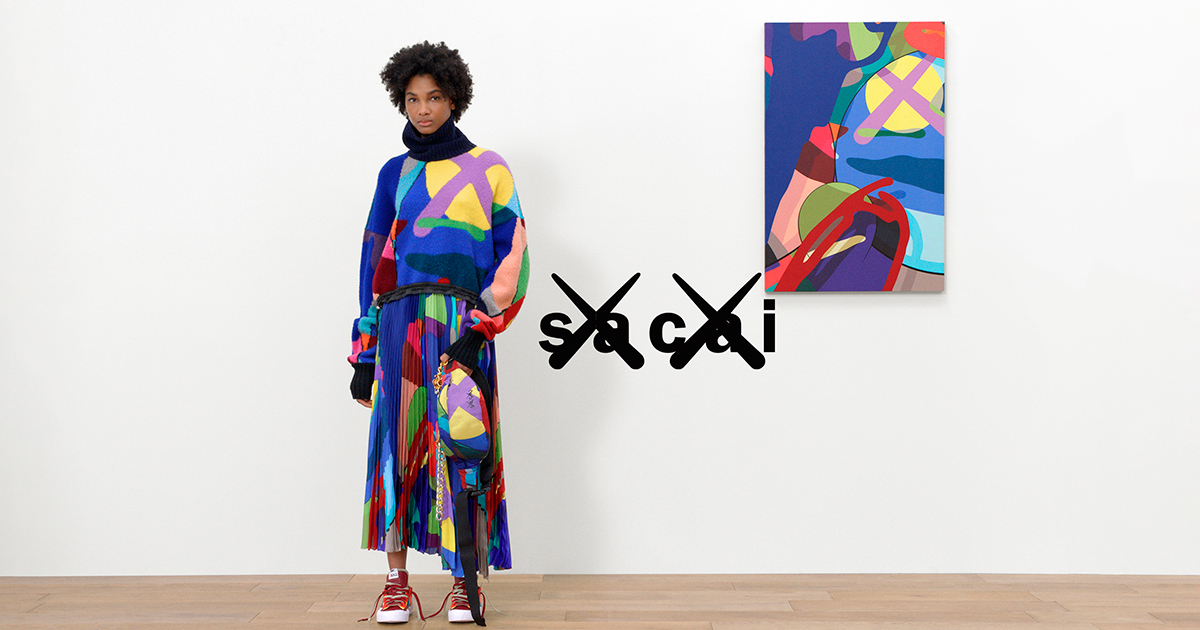 sacai × KAWSが7月16日より順次発売