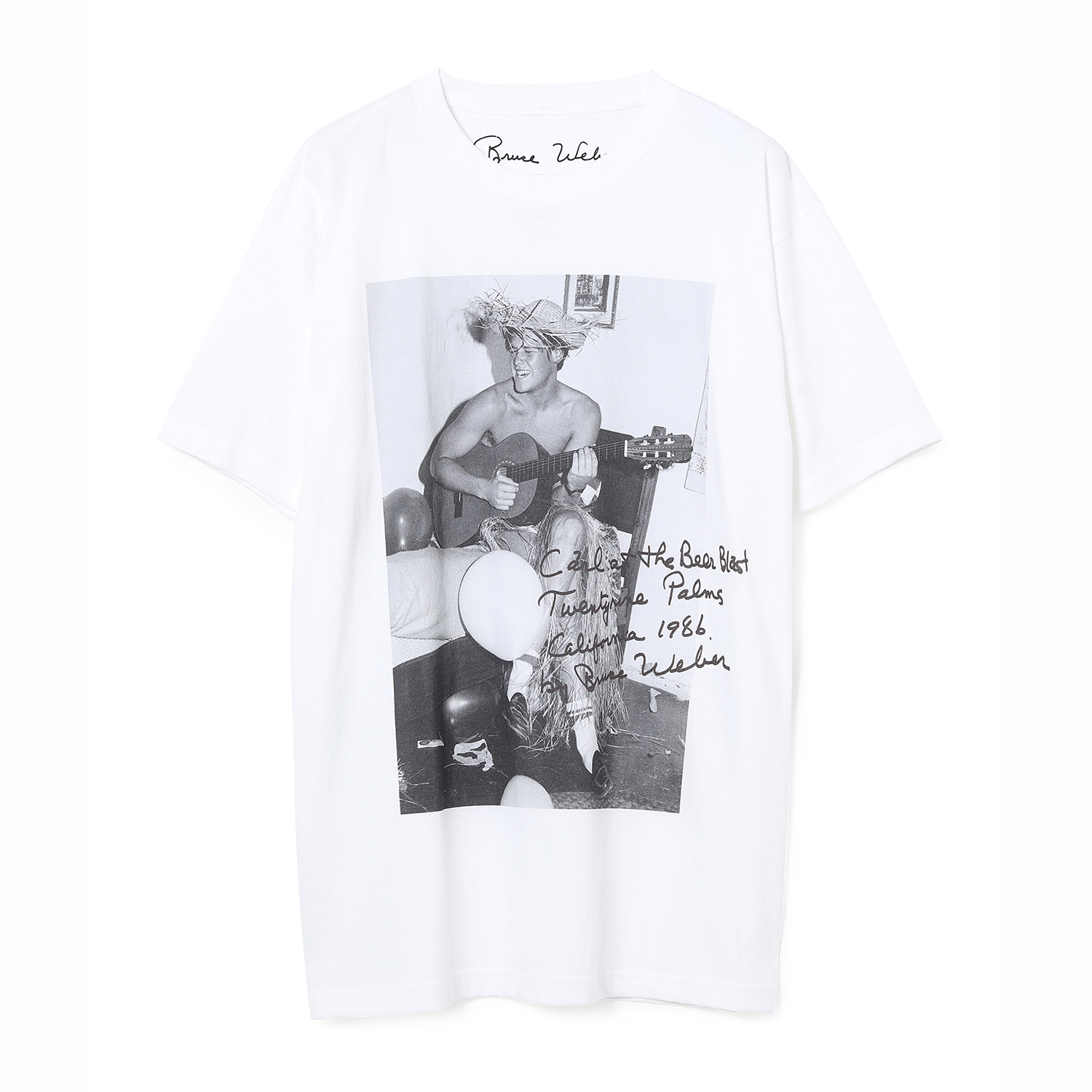 Bruce Weber × BIOTOP × 10CultureのコラボレーションTシャツ第2弾