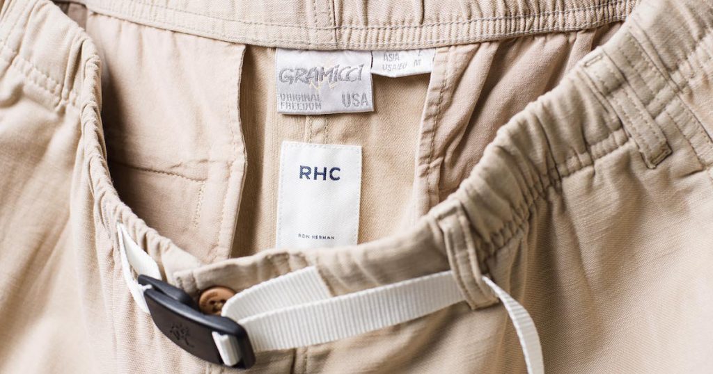 GRAMICCI for RHC Ron Hermanのカーゴパンツが7月22日に発売