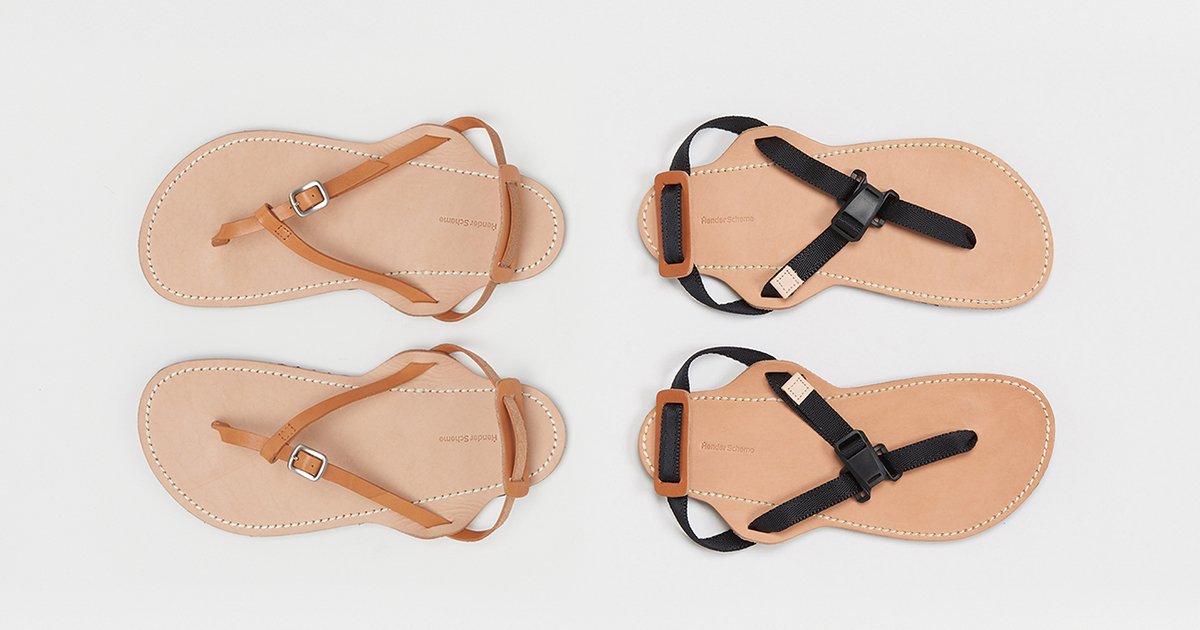 Hender Schemeの『PARALLEL/』から新作となるストラップサンダルがリリース