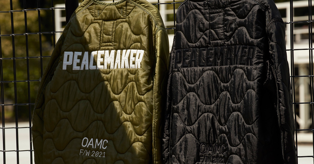 OAMCにEditionが別注した『PEACEMAKER LINER』のエクスクルーシブカラー