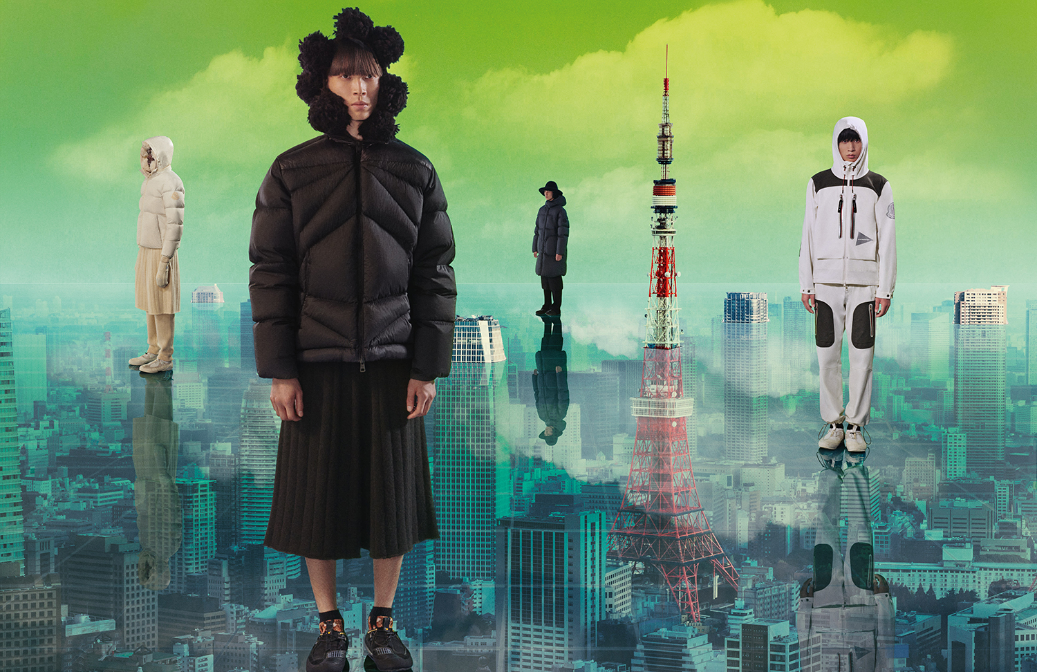 and wander、SUICOKEとのコラボレーションアイテムも。2 MONCLER 1952 