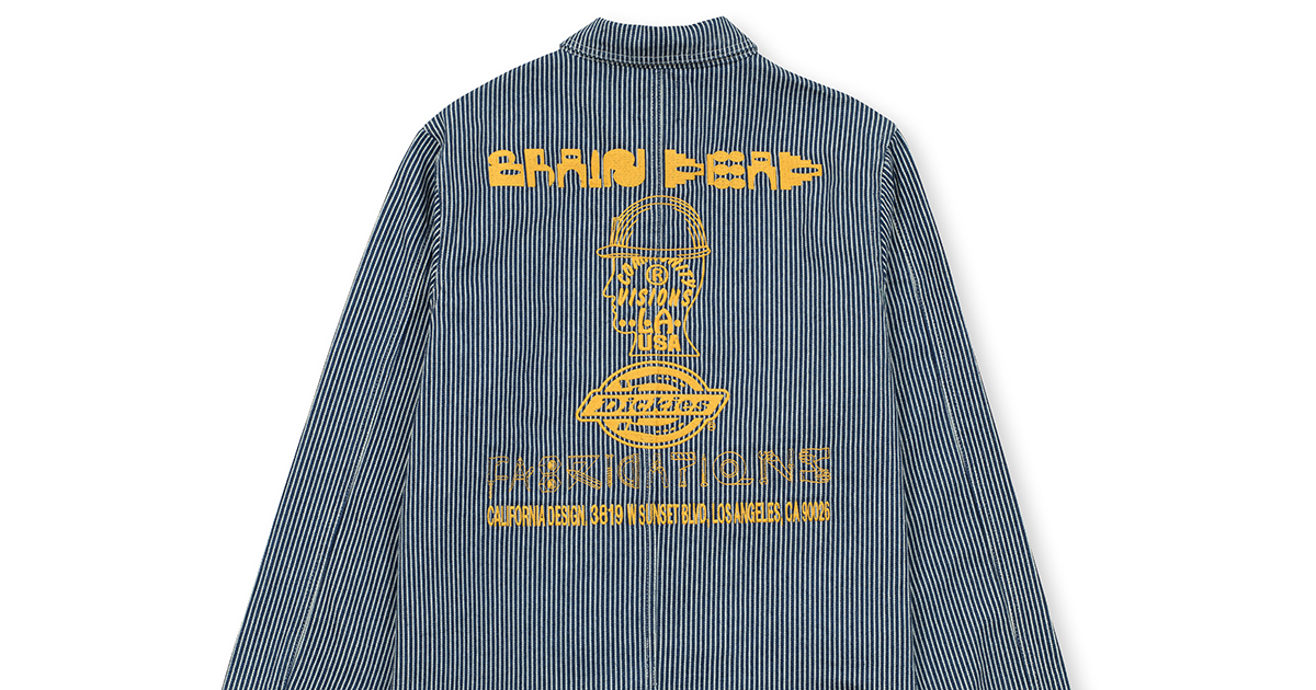 DEAD STOCK DICKIES 90s OVERALL-PAINTED-OIKOS 毎日を楽しく