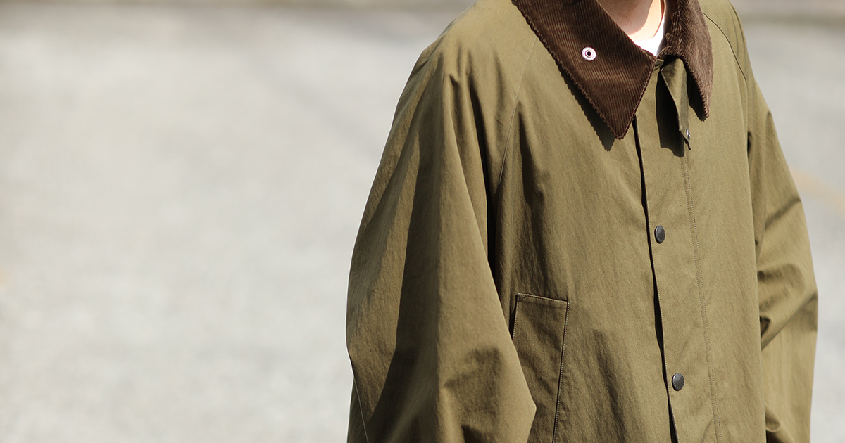 Barbour バブアー BIG BEDALE ビッグビデイル Barbourの『BEDALE』をビッグサイズに仕立てた『BIG BEDAILE』