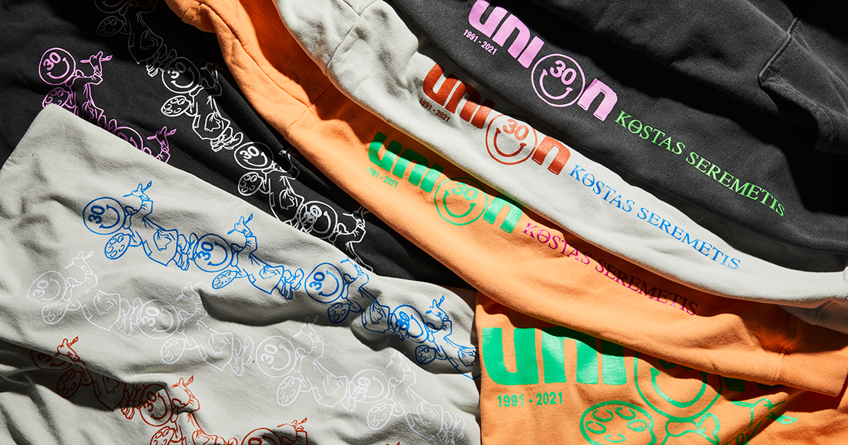 STUSSYやSupremeとのコラボレーションでも知られるKostas Seremetisと 