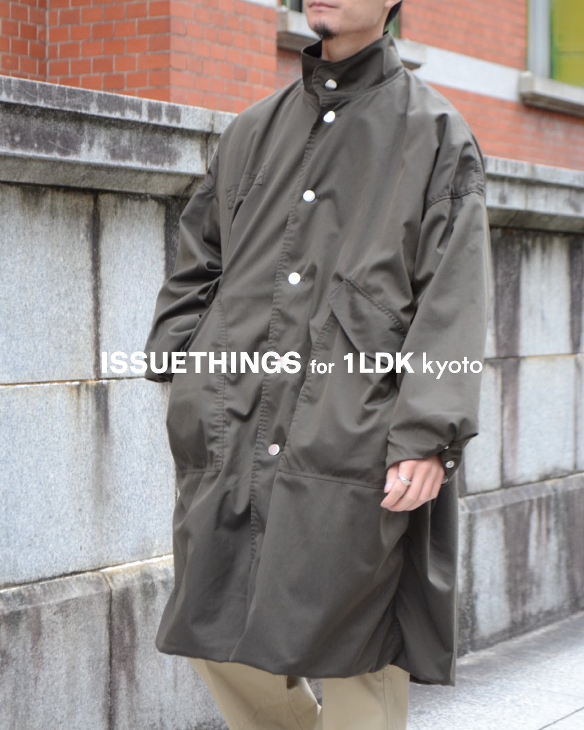 ISSUETHINGS for 1LDK KYOTOの別注アウター