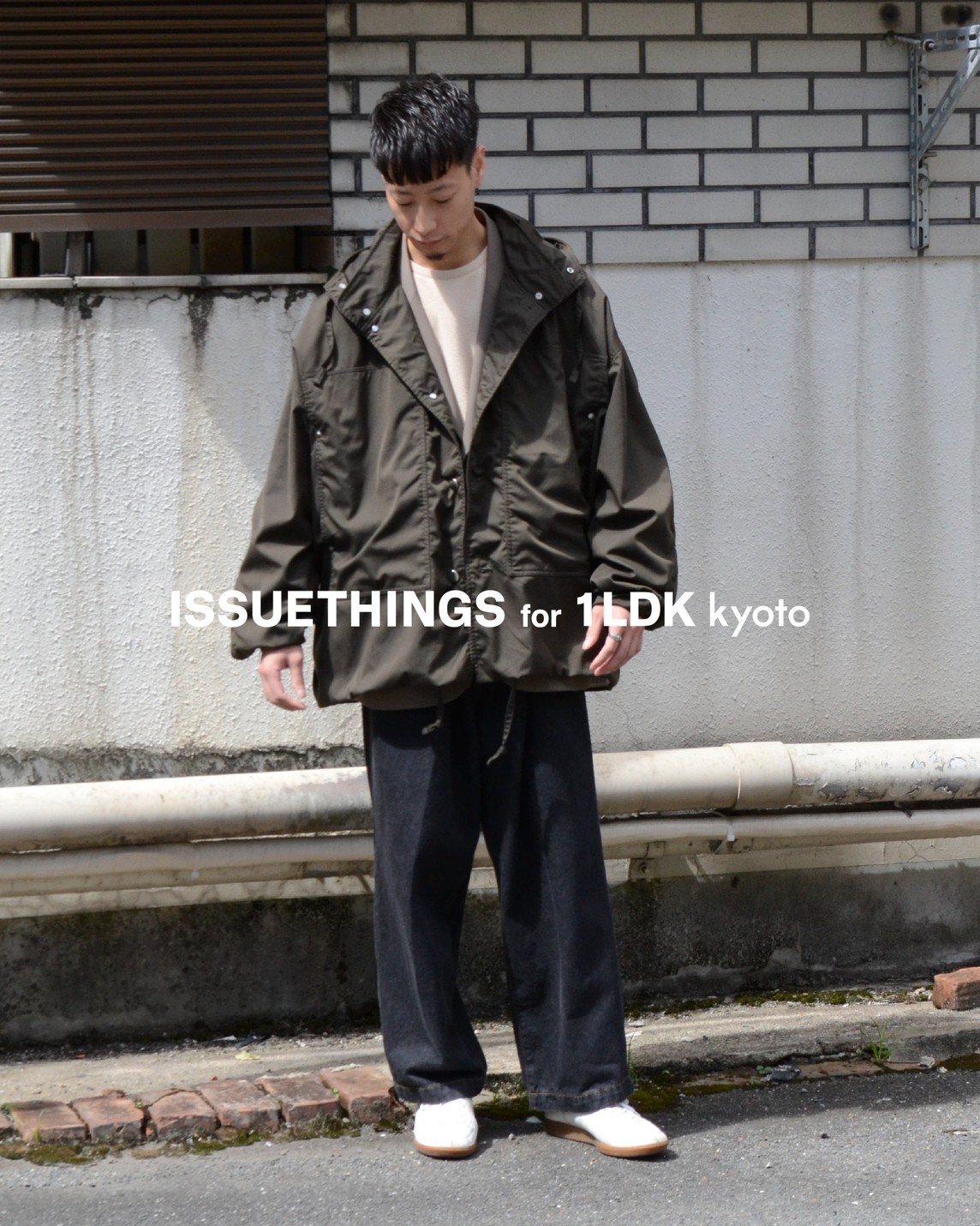 ISSUETHINGS for 1LDK KYOTOの別注アウター