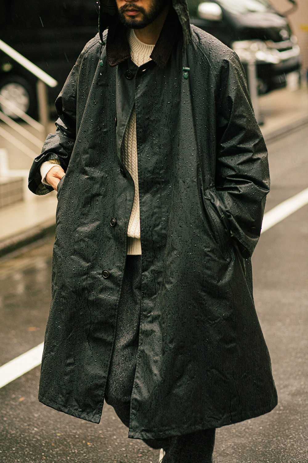 L´ECHOPPE 【LE / エルイー】BallCollar Coat 7日以内返品OK www.esn