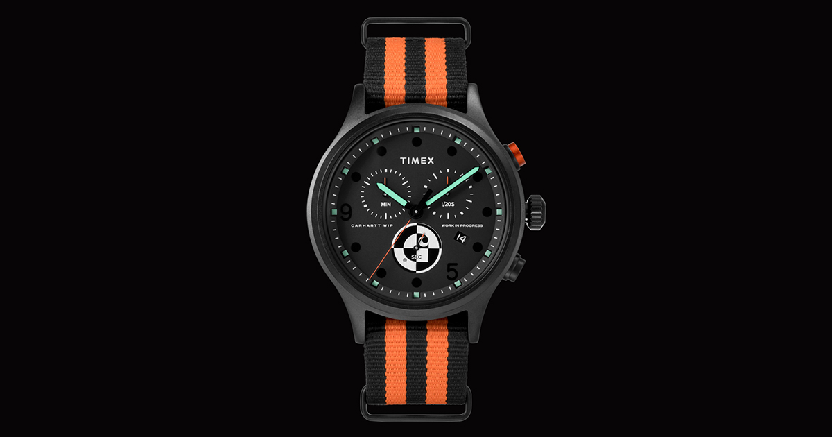 Carhartt WIP × TIMEXの時計が11月13日に発売