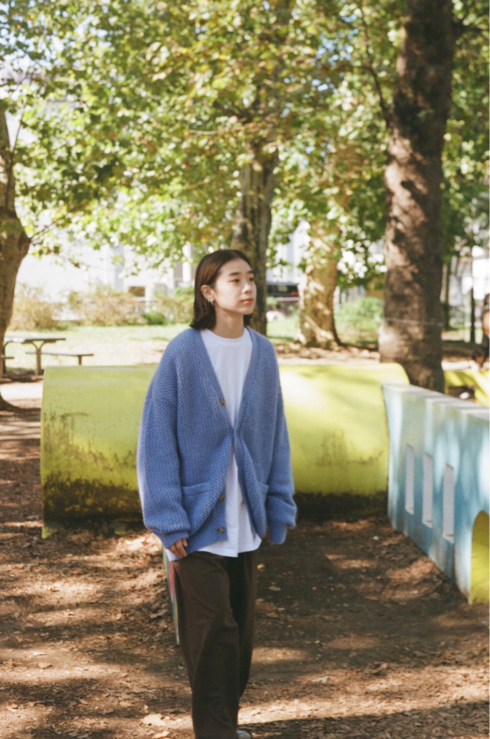 crepuscule]GARDEN別注 Mohair Cardiganカーディガン