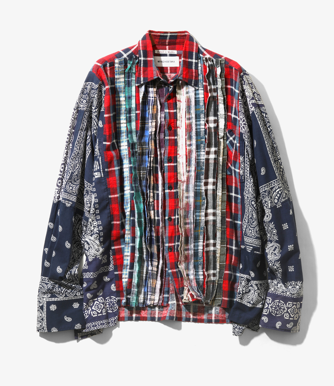 お試し価格！】 MIYAGIHIDETAKA Flannel Shirt チェック シャツ